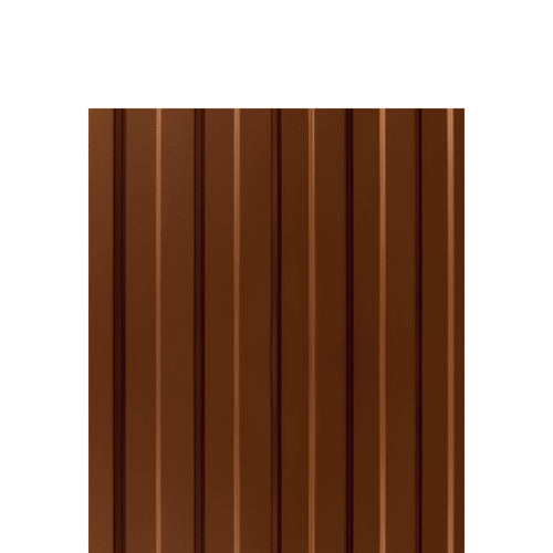 Профлист (профнастил) С8 0,45 RAL-8004 терракота